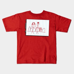 Max and Lucas Forever Drawing Kids T-Shirt